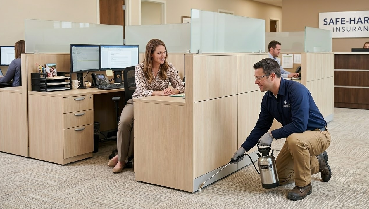 Commercial pest control service for business properties in western Missouri